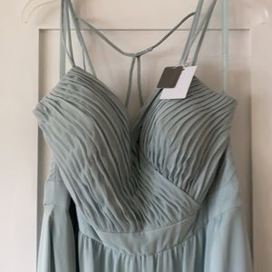 Kennedy Blue Sea Glass Bridesmaid Dress! Worn once!